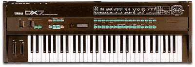 プロンプト説明画像：ヤマハDX7
